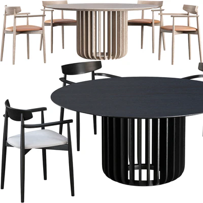 Dining table Miniforms Juice+ chair Miniforms Claretta — Вид 2