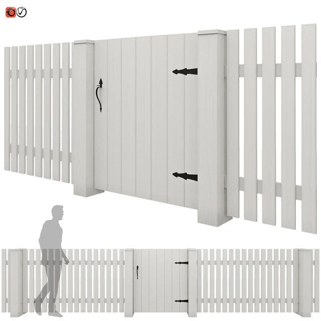 White picket fence 02 — Скачать