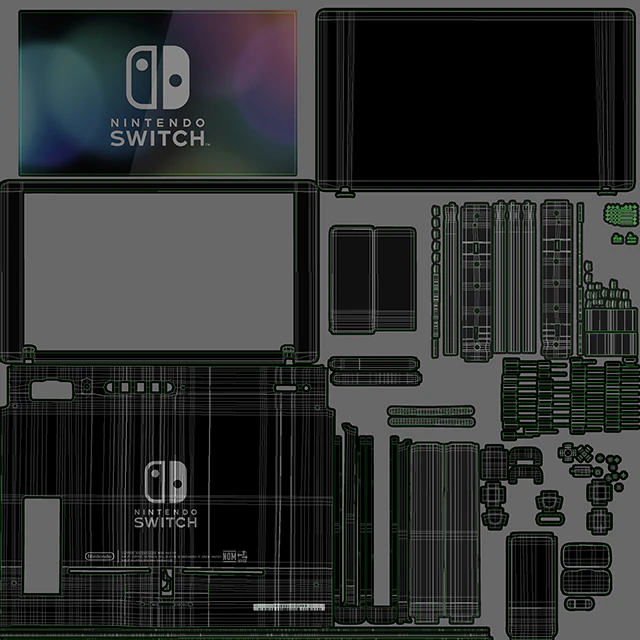 Nintendo Switch with Gray Joy Con — Скачать