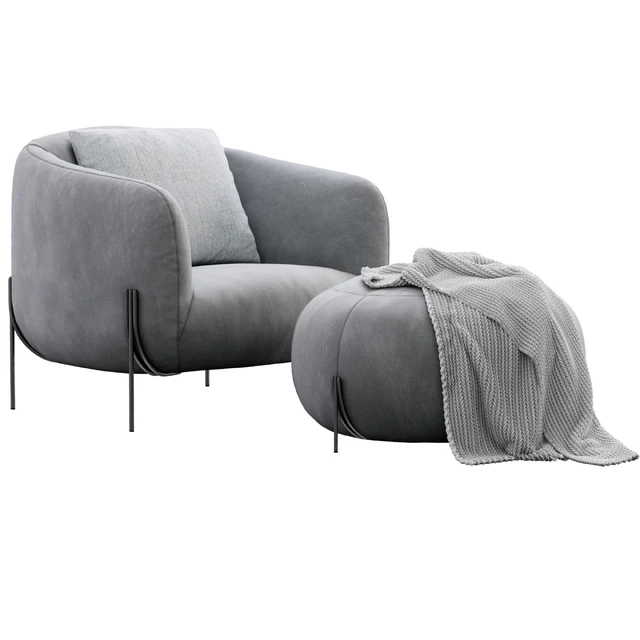 Geo Armchair By Saba — Скачать