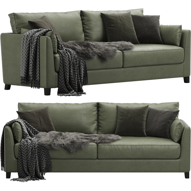 Meridiani Bisse Sofa 220 cm — Скачать
