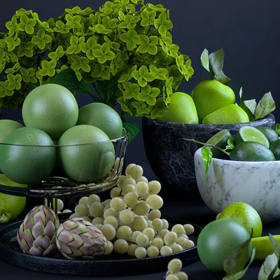 Fruits. Green — Ver 2