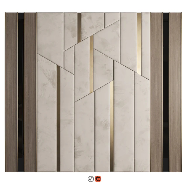 Headboard Wall Panel Decor 05 — Descargar