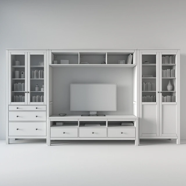 HEMNES TV storage combination — Скачать