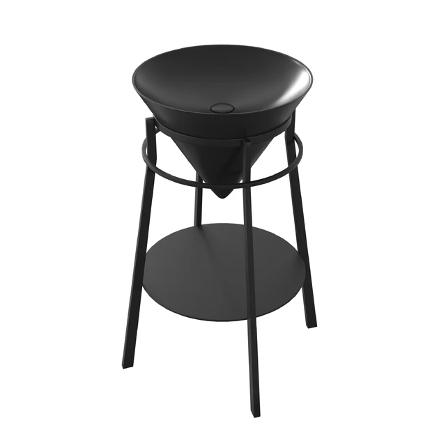 Sink with rim CO.WBI.44 \ BLK.M Kerama Marazzi — Descargar