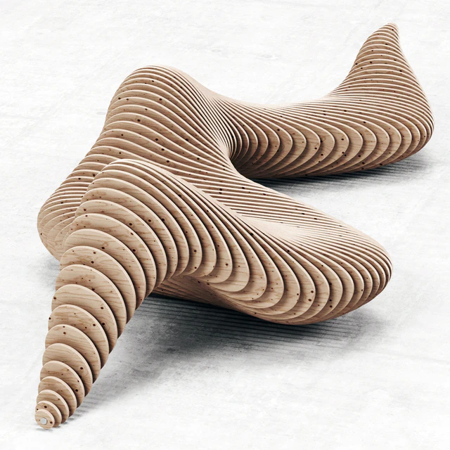 Parametric bench / Parametric bench — Descargar