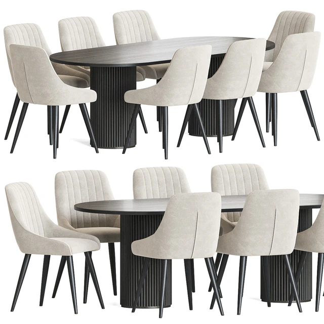 Chipman Chair Campbell Table Dining Set — Descargar