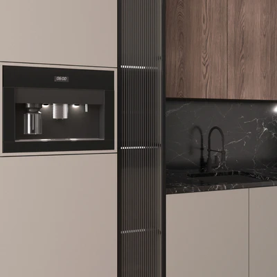 Kitchen Modern 16 (Corner Kitchen) — Ver 2