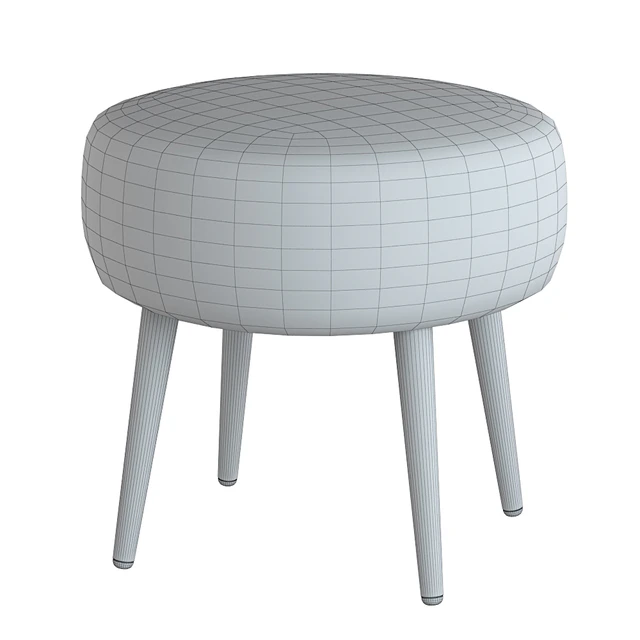 Round chair fur 2 — Descargar