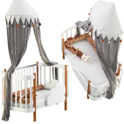 Transforming bed MOMMY LUX happy baby — Ver 2