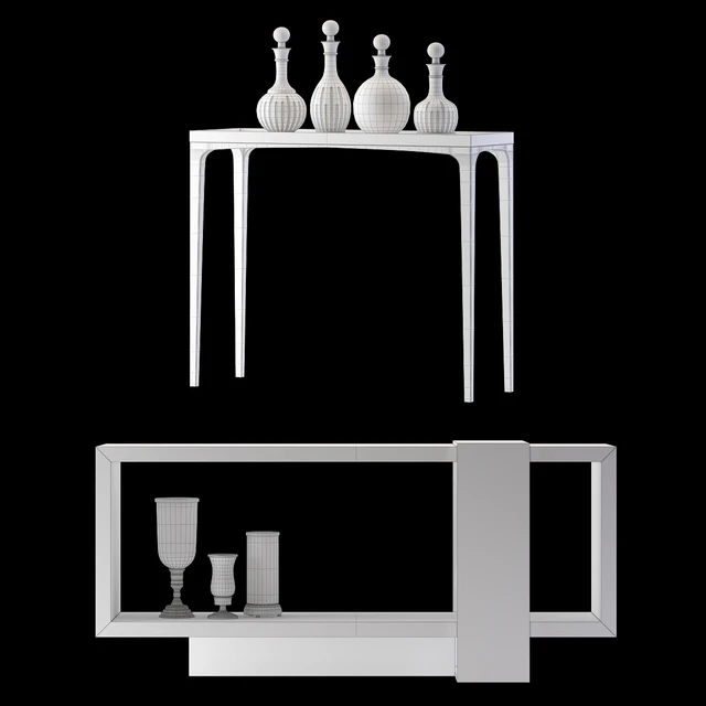 Bernhardt Linea Console Tables — Descargar