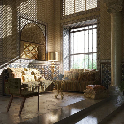 oriental style interiors 006 — Скачать