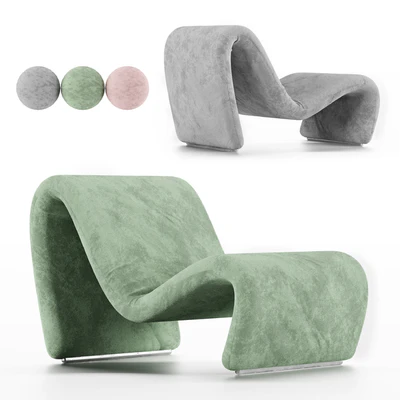 Onde Chair 1972 Etienne Fermigier — Вид 1