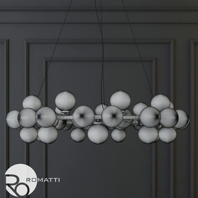 Hanging lamp the mimosa pendant by atelier areti — Скачать
