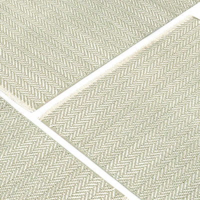 Carpet Dash&Albert  Herringbone Ocean Woven Cotton Rug — Ver 2