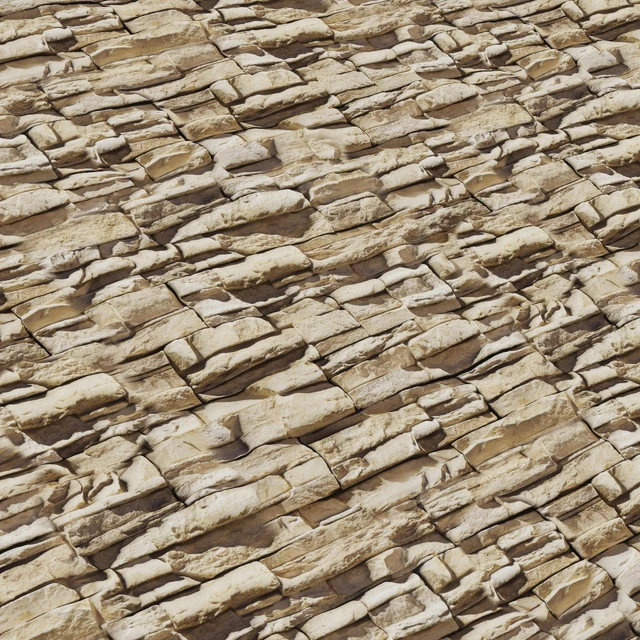 FB657 STACKED STONE3(Eldorado stone) covering | 3MAT | 4k | seamless | PBR — Скачать