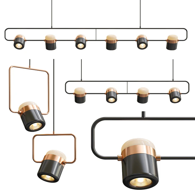 Ling PL6-4-1 Linear Suspension Light — Descargar