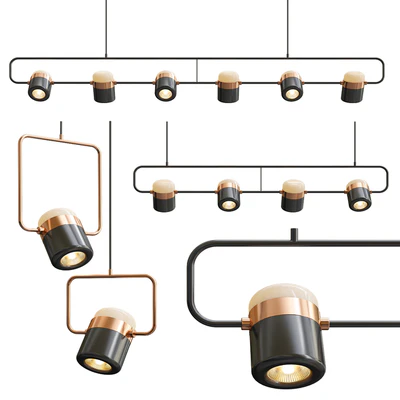 Ling PL6-4-1 Linear Suspension Light — Descargar