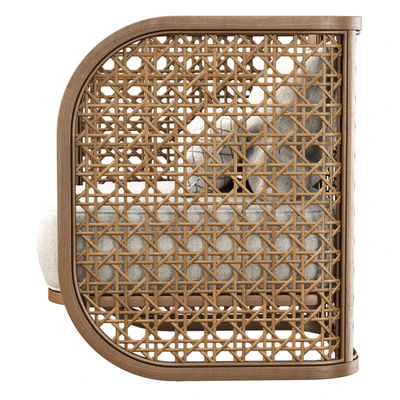 Rimma rattan restaurant chair / Обеденное кресло с плетением — Вид 2