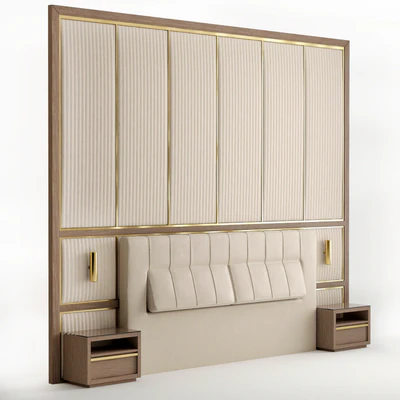 Headboard. Wall panel 6 — Ver 1