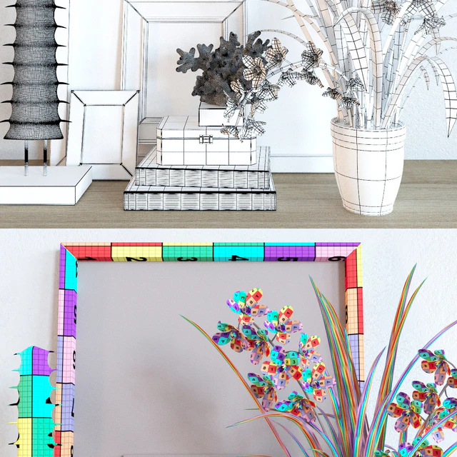 Decoration set Cymbidium Orchid — Скачать