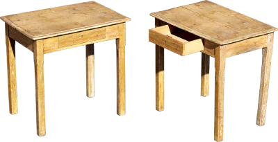 wooden table with drawer 001 — Скачать