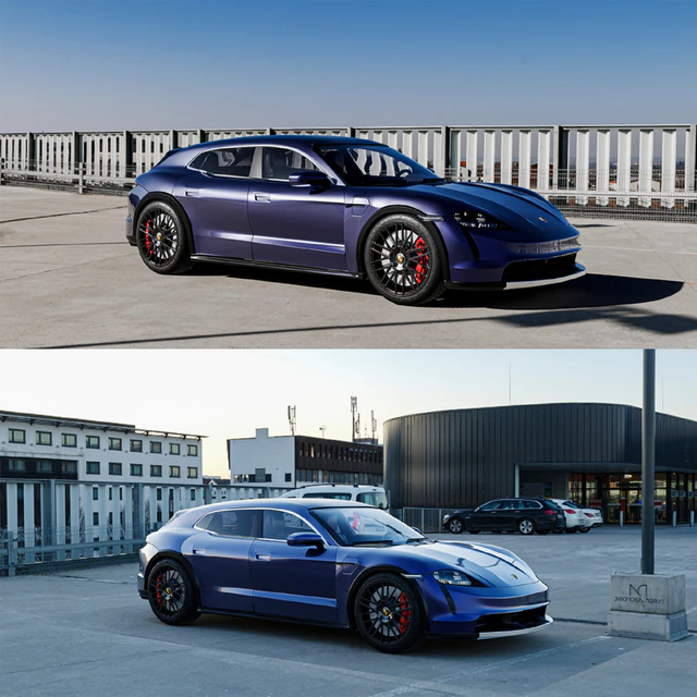 Porsche Taycan Turbo S Cross Turismo — Descargar