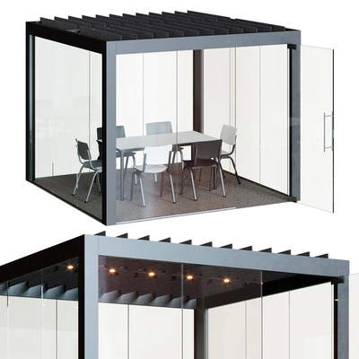 Office cubicle Connection Rooms — Ver 1