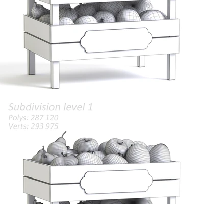 Pottery Barn Stackable Fruit and Vegetable Crates — Ver 2