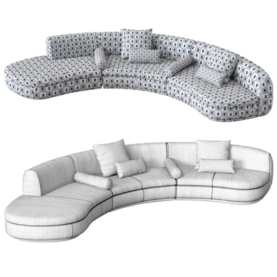 Baxter piaf sofa — Ver 2