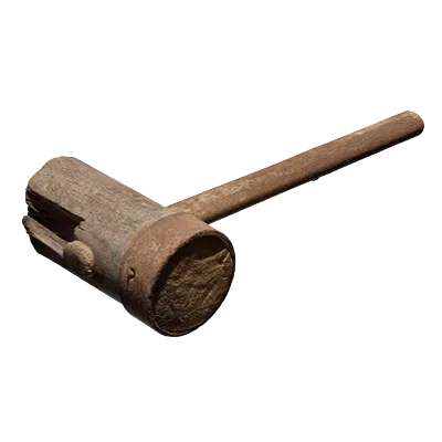 old wooden mallet 001 — Descargar