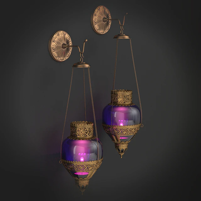 Бра Toscano Design sconce восточный — Скачать