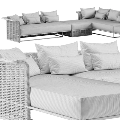 Rugiano Marina sectional sofa — Ver 2