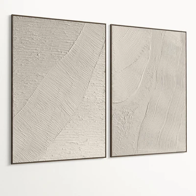 Plaster Two Photo Frame D-540 — Вид 2