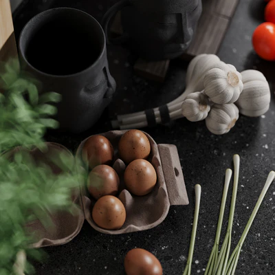 Decorative kitchen set 03 — View 2