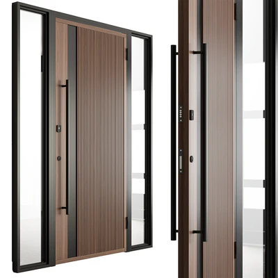 Wooden Front Door - Set 100 — Ver 1