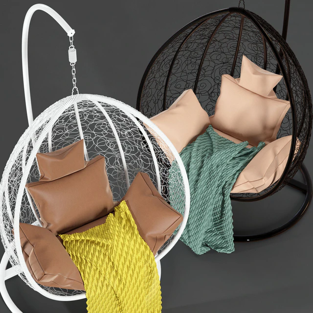 Suspended swing chair Fresco Maxi — Скачать