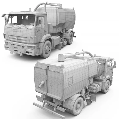 Вакуумная Подметально-Уборочная Машина Bucher City Fant 6000 На Шасси Камаз-53605 — Вид 2