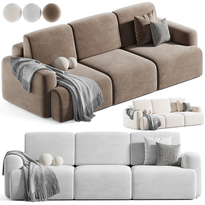 Sofa Bonent Velvet Moss — Ver 2