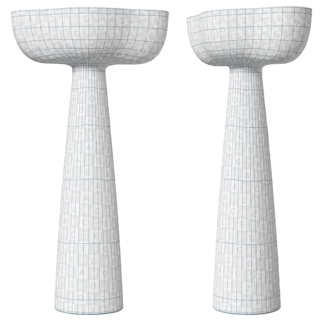 Pierre Augustin Rose floor lamp Eole — Descargar