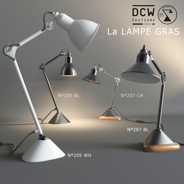Table light n02 "La Lampe GRAS" — Descargar
