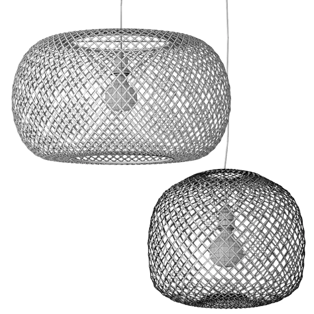 Bamboo chandelier La Redoute Ezia — Descargar