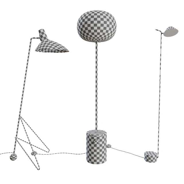 Floor Lamps Set 02 — Descargar