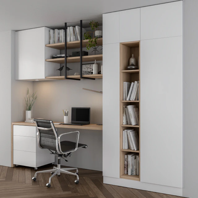 Home office white — Descargar