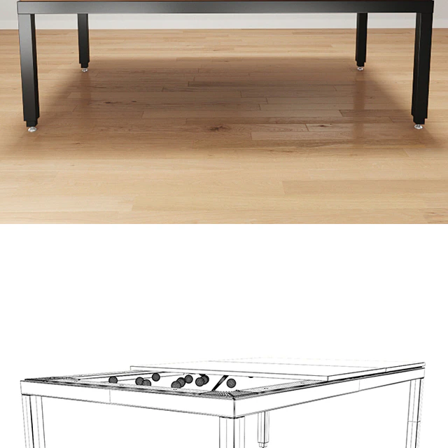 Fusion Pool Table And Dining Table — Скачать