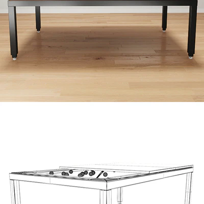 Fusion Pool Table And Dining Table — Вид 2