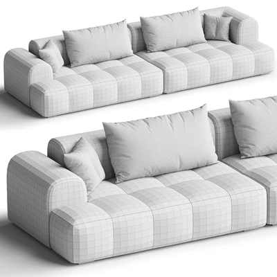 Extra Long Modern Sofa — Вид 2