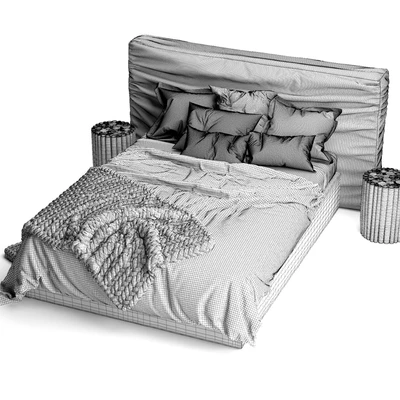 Zulu Upholstered Bed — Ver 2