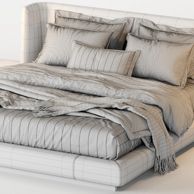Minotti Creed Bed — Скачать