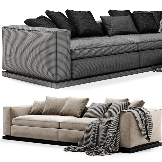 Minotti Leonard Sofa — Скачать